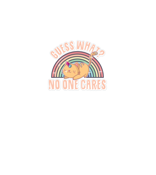 Guess what pisică-unicorn model negru pe tricou