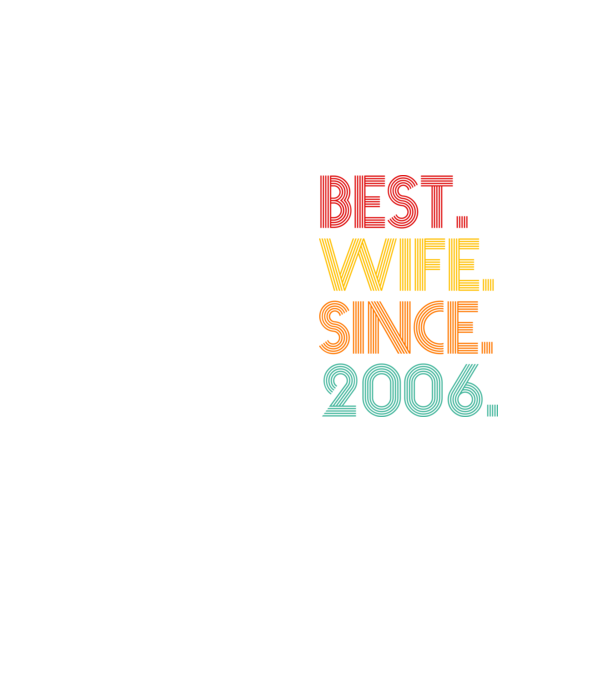 best wife since 2006 retro model galben neon pe tricou