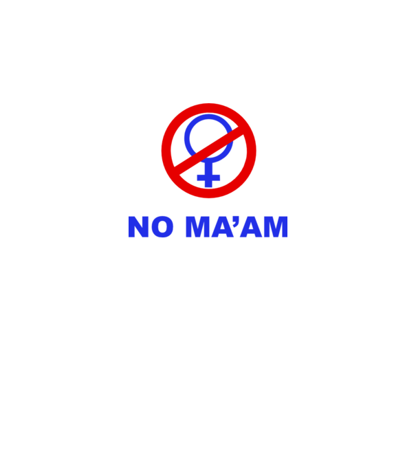 No maam eleje model galben neon pe tricou