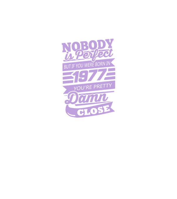 Nobody 1977 model roz neon pe tricou