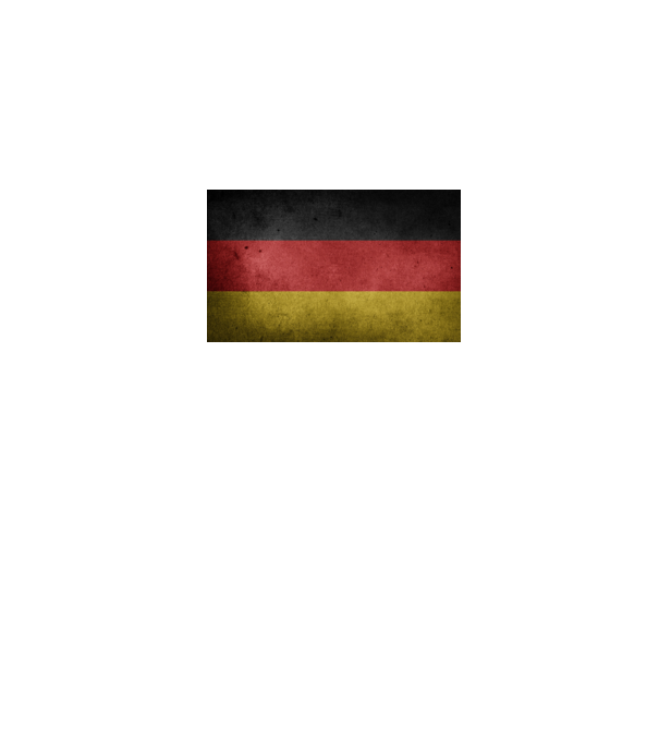 GERMANY model negru pe tricou