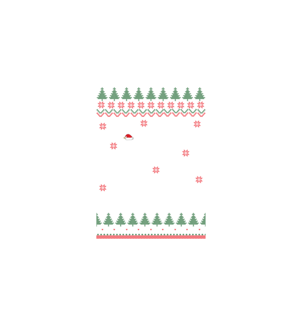 Merry Fishmas model negru pe tricou