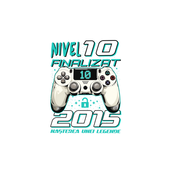 Nivel finalizat 10 2015 model turcoaz pe tricou