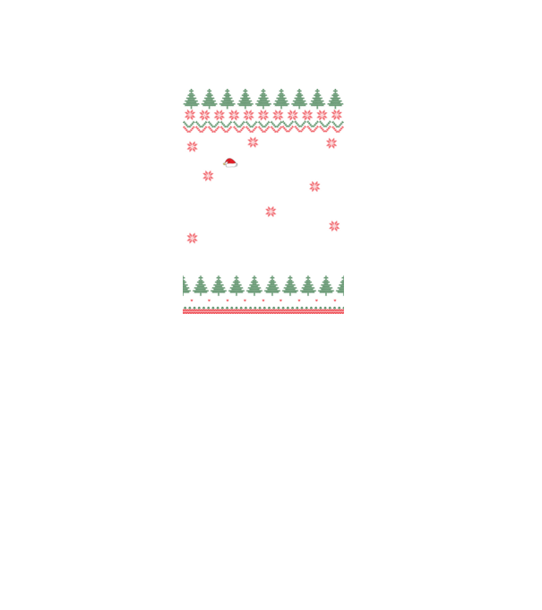 Merry Fishmas model negru pe tricou