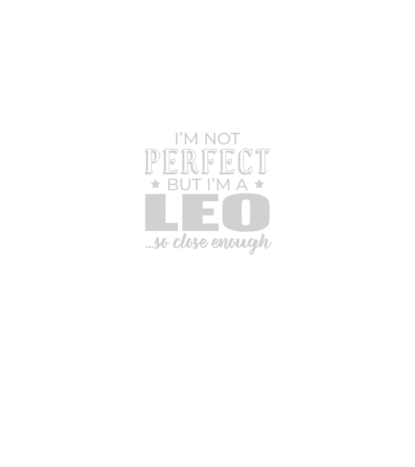 Not perfect, but LEO model negru pe tricou