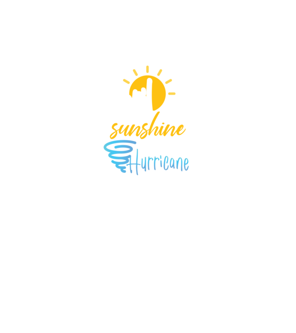April Girls are Sunshine mixed with a little Hurricane model turcoaz pe tricou