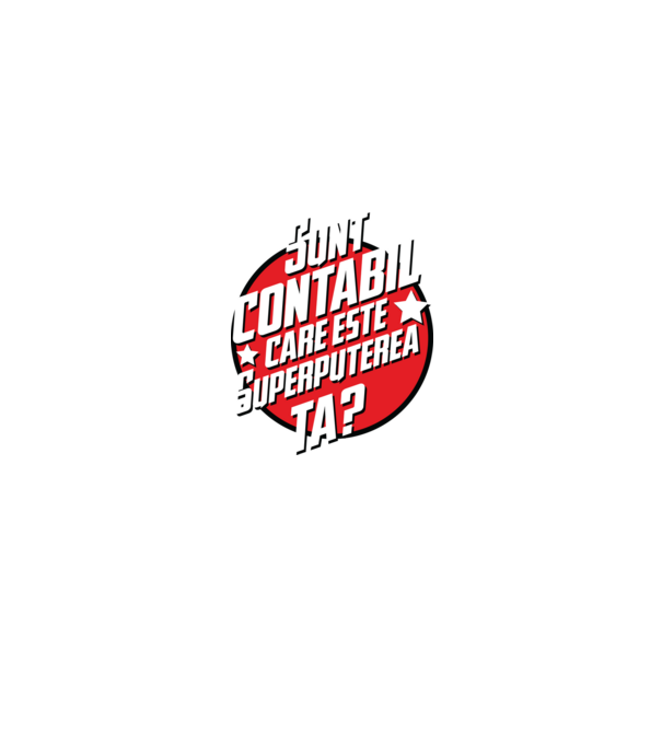 sunt contabil, care este superputerea ta? model mentă pe tricou