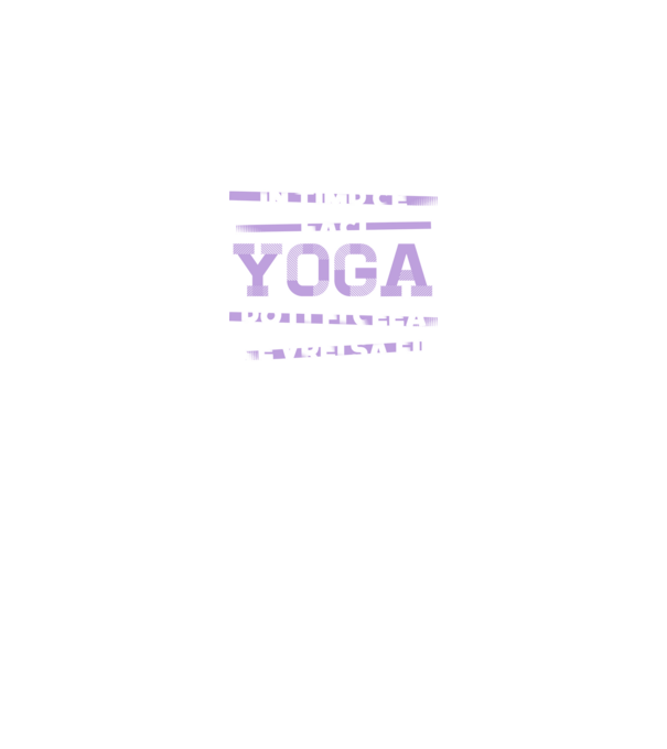 în timp ce faci yoga poți fi ceea ce vrei să fii - în acel moment model negru pe tricou