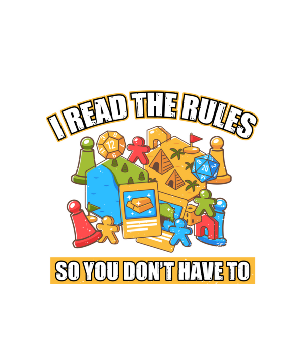 I read the rules model alb pe tricou