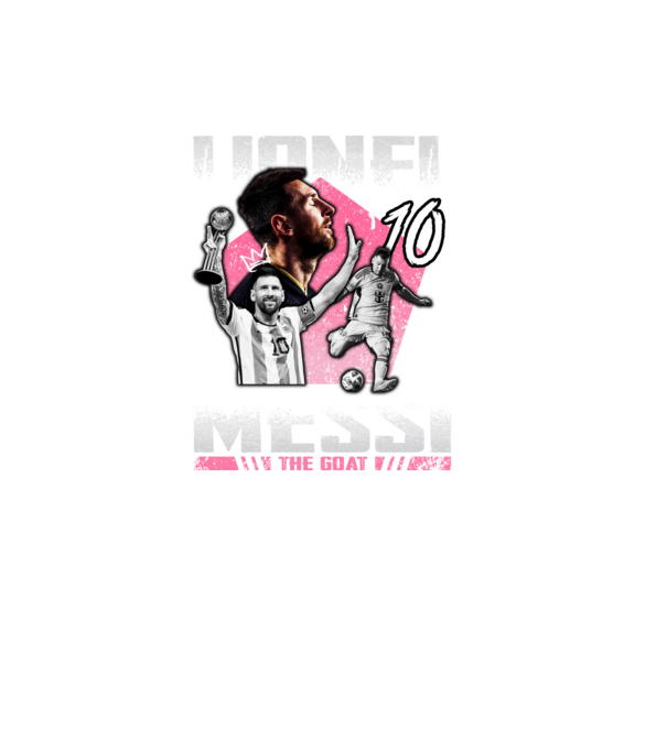 Messi tribute model negru pe tricou