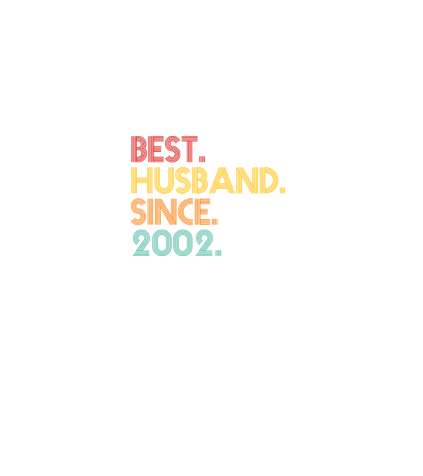 best husband since 2002 retro model negru pe tricou