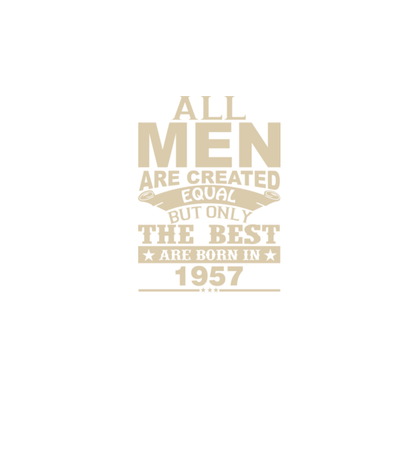All men are created - 1957 model negru pe tricou
