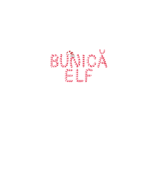 bunică elf model negru pe tricou