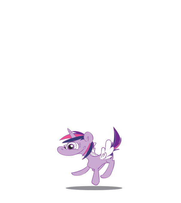 ugly my little pony model roz deschis pe tricou