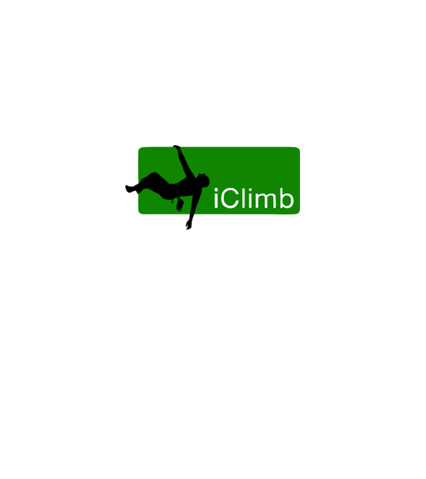 iClimb model alb pe tricou