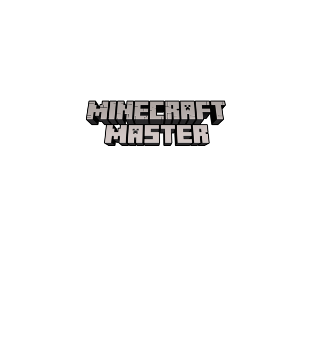 Minecraft Master model albastru jeanși pe tricou