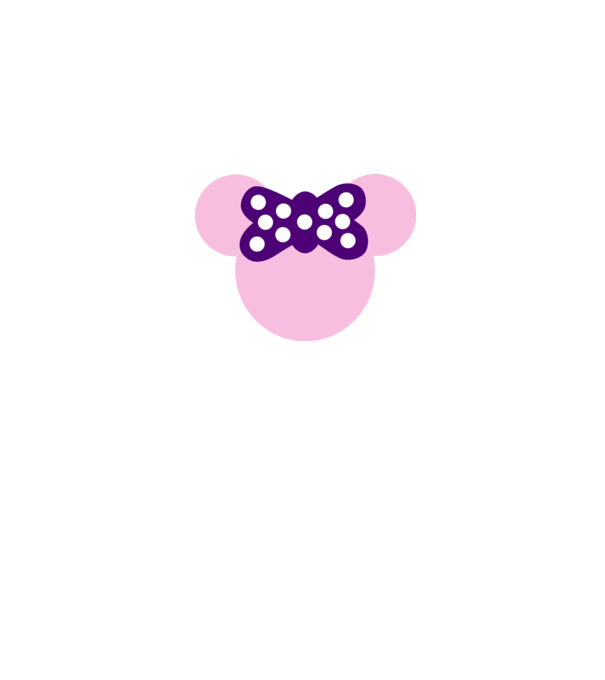 Minnie model alb pe tricou