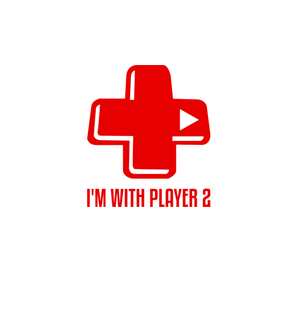 player 2 model galben neon pe tricou