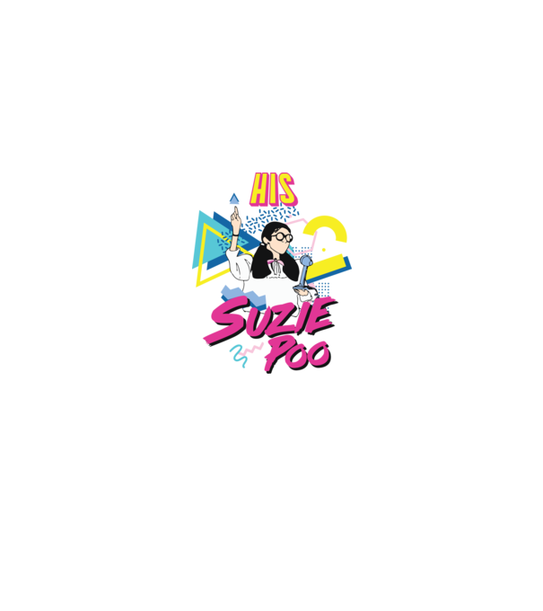 Stranger couple 80s retro Suzie model alb pe tricou