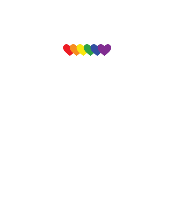Inimi Lgbtq model negru pe tricou