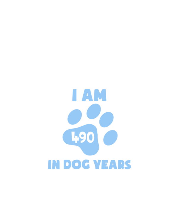 Dog Year - 490 model albastru închis pe tricou