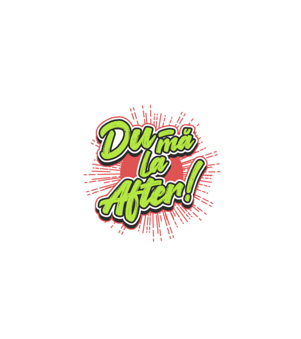 Du-mă la After model negru pe tricou
