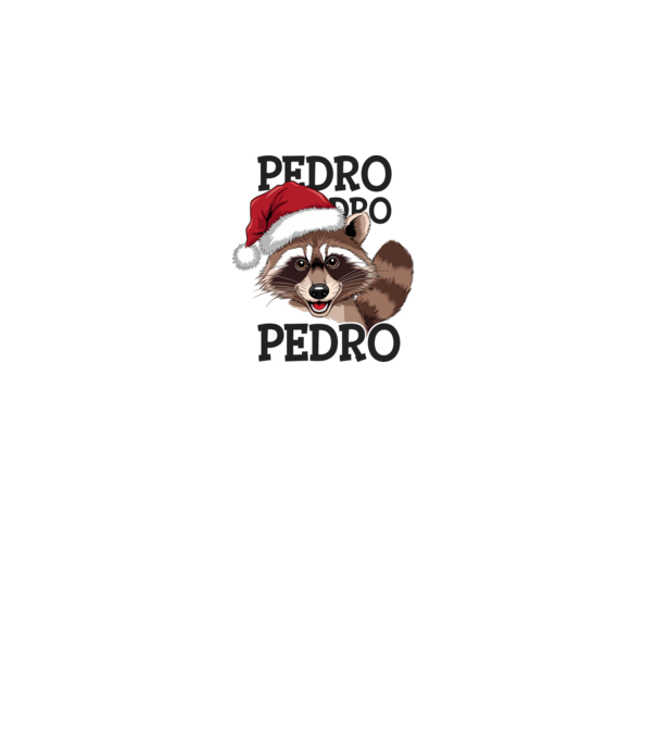 Pedro pedro xmas model gri pe tricou