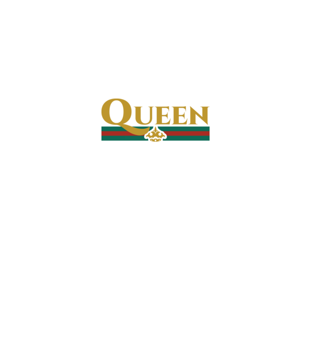 Gucci queen model negru pe tricou
