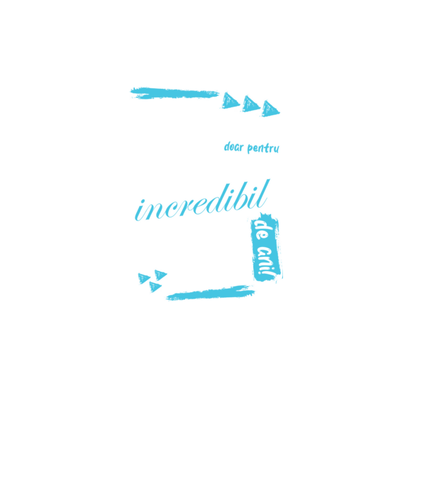 Nu trebuie să fii gelos 50 de ani model negru pe tricou