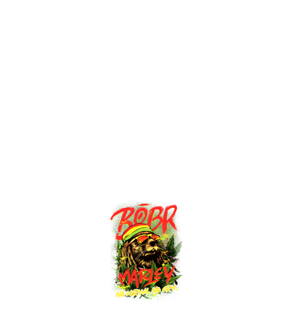 BÓBR MARLEY model alb pe tricou
