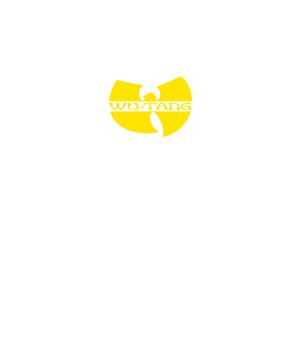 wu tang logo model negru pe tricou