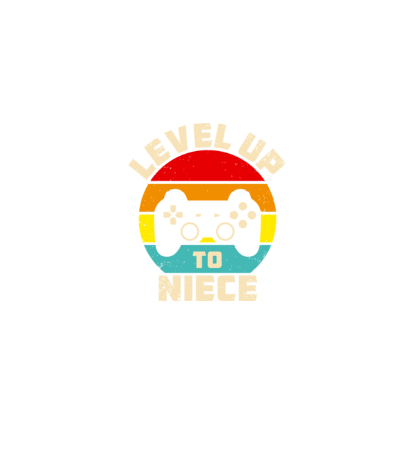 Level Up Niece model negru pe tricou