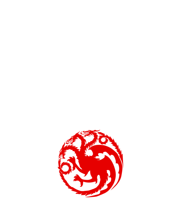 Targaryen model negru pe tricou