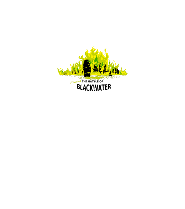 I Survived The Battle of Blackwater model verde neon pe tricou