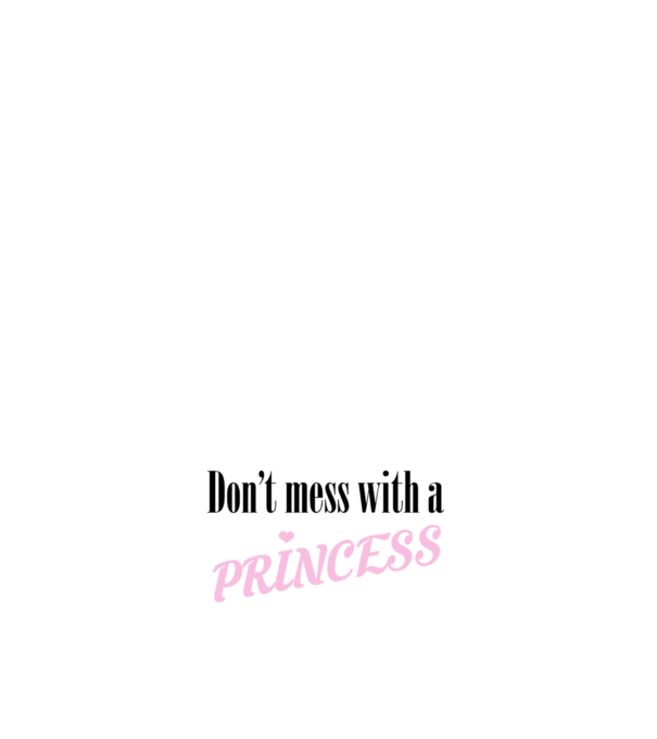 Princess model roz deschis pe tricou