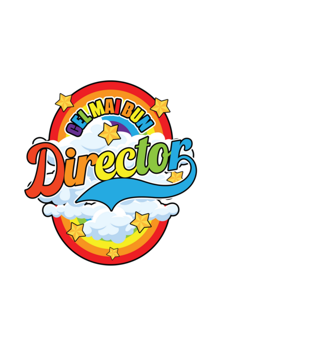 Cel mai bun director model alb pe tricou