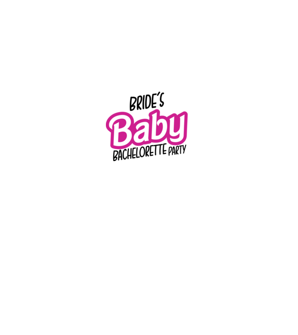 Bride Barbies baby model gri pe tricou
