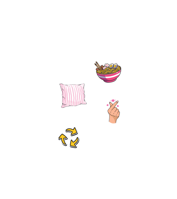 K-POP EAT SLEEP model negru pe tricou