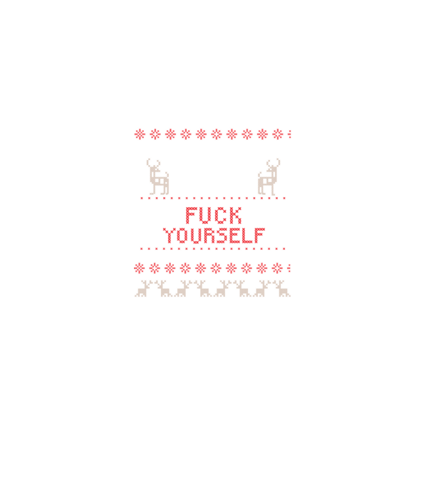 Merry go f-ck yourself model negru pe tricou
