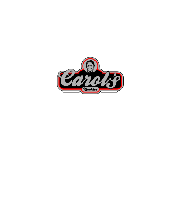 Carols cookies model negru pe tricou