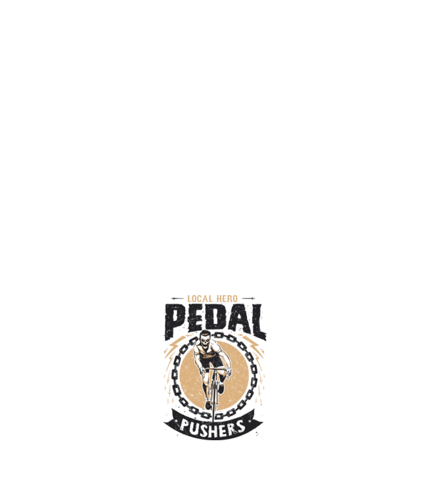 Pedal Pushers model albastru deschis pe tricou