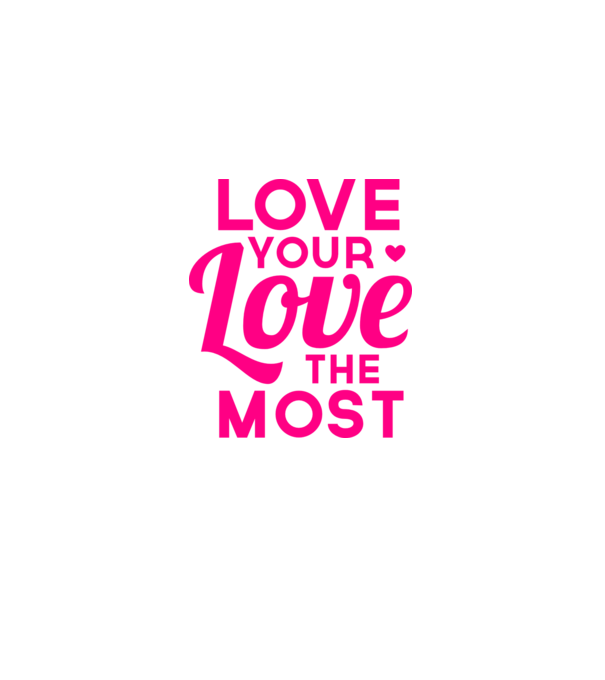 love most model roz deschis pe tricou