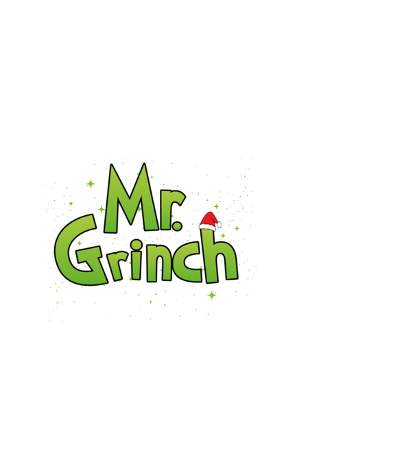 Grinch Family Mr Grinch model negru pe tricou