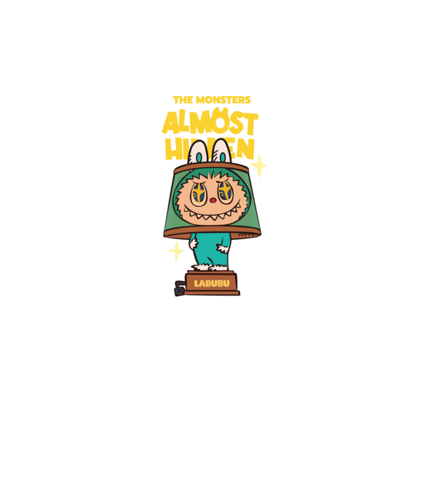 Almost Hidden model negru pe tricou