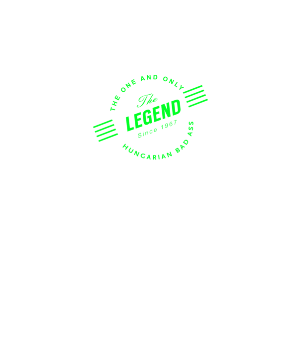 The one and only legend - 1967 model verde neon pe tricou