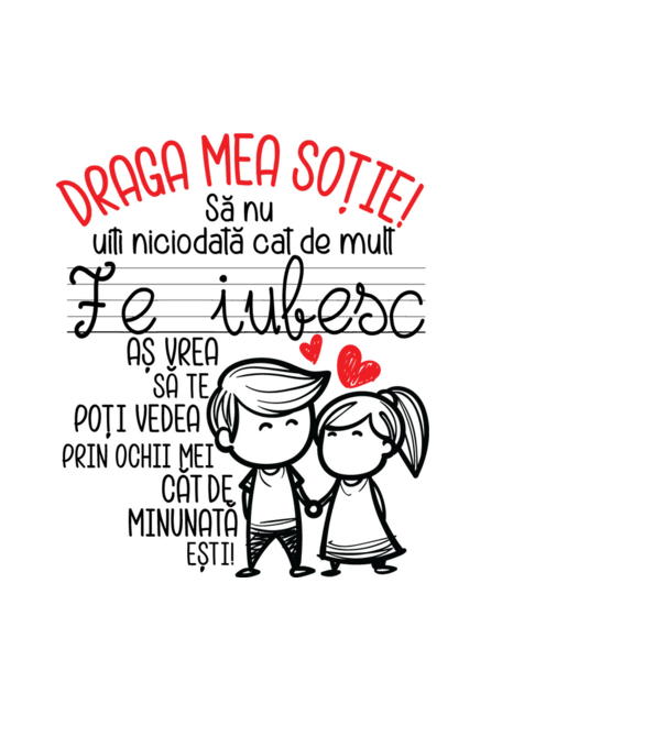 dragul meu soț javitott2411 model albastru deschis pe tricou