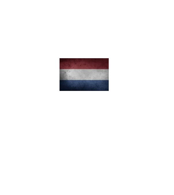 NETHERLANDS model negru pe tricou