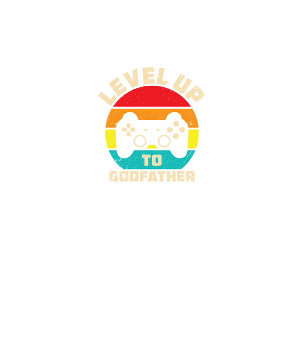 Level Up Godfather model gri pe tricou