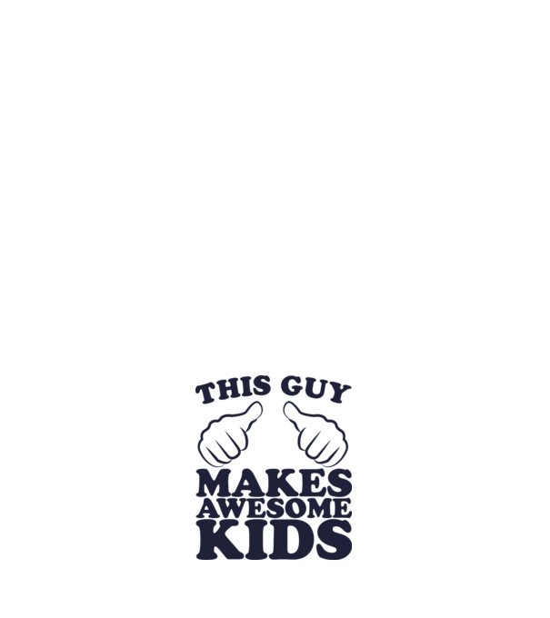 this guy makes awesome kids model albastru deschis pe tricou