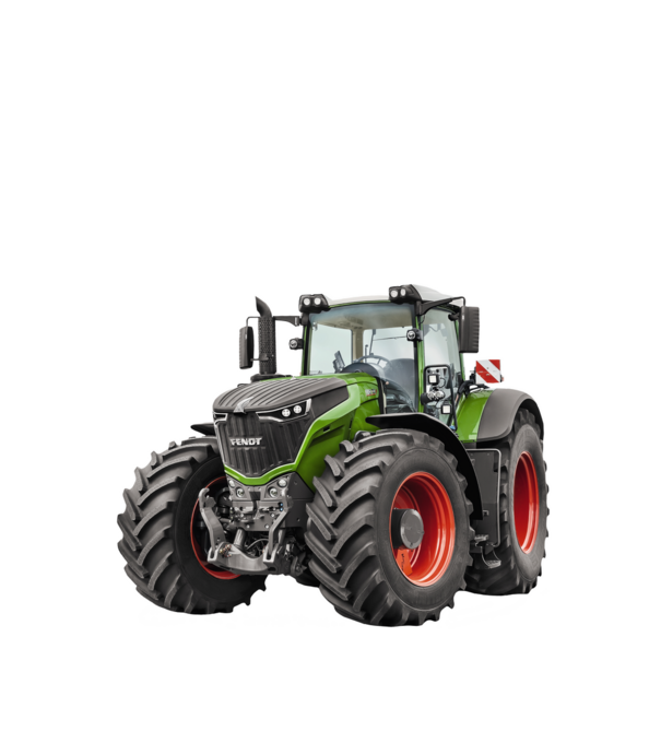 TRACTOR model alb pe tricou